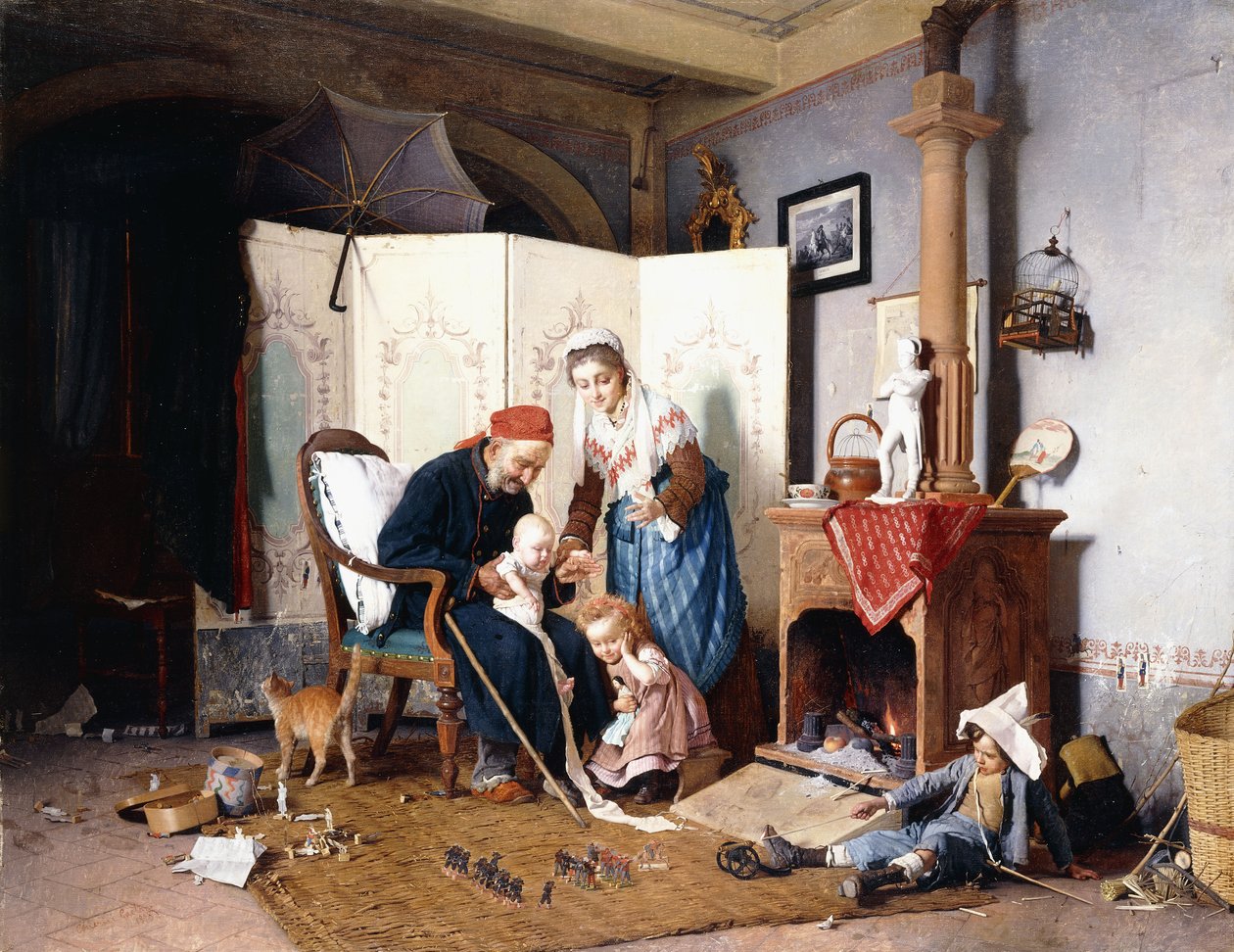 Gazi, 1878 by Gaetano Chierici