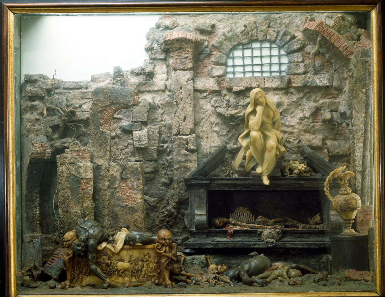 Ölüm Tiyatrosu: Vanitas (karma teknik) by Gaetano Giulio Zumbo