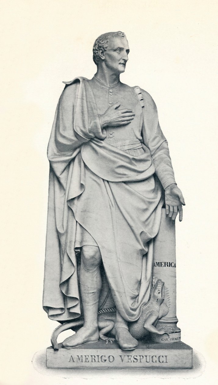 Amerigo Vespucci, 1454-1512, 1912 by Gaetano Grazzini