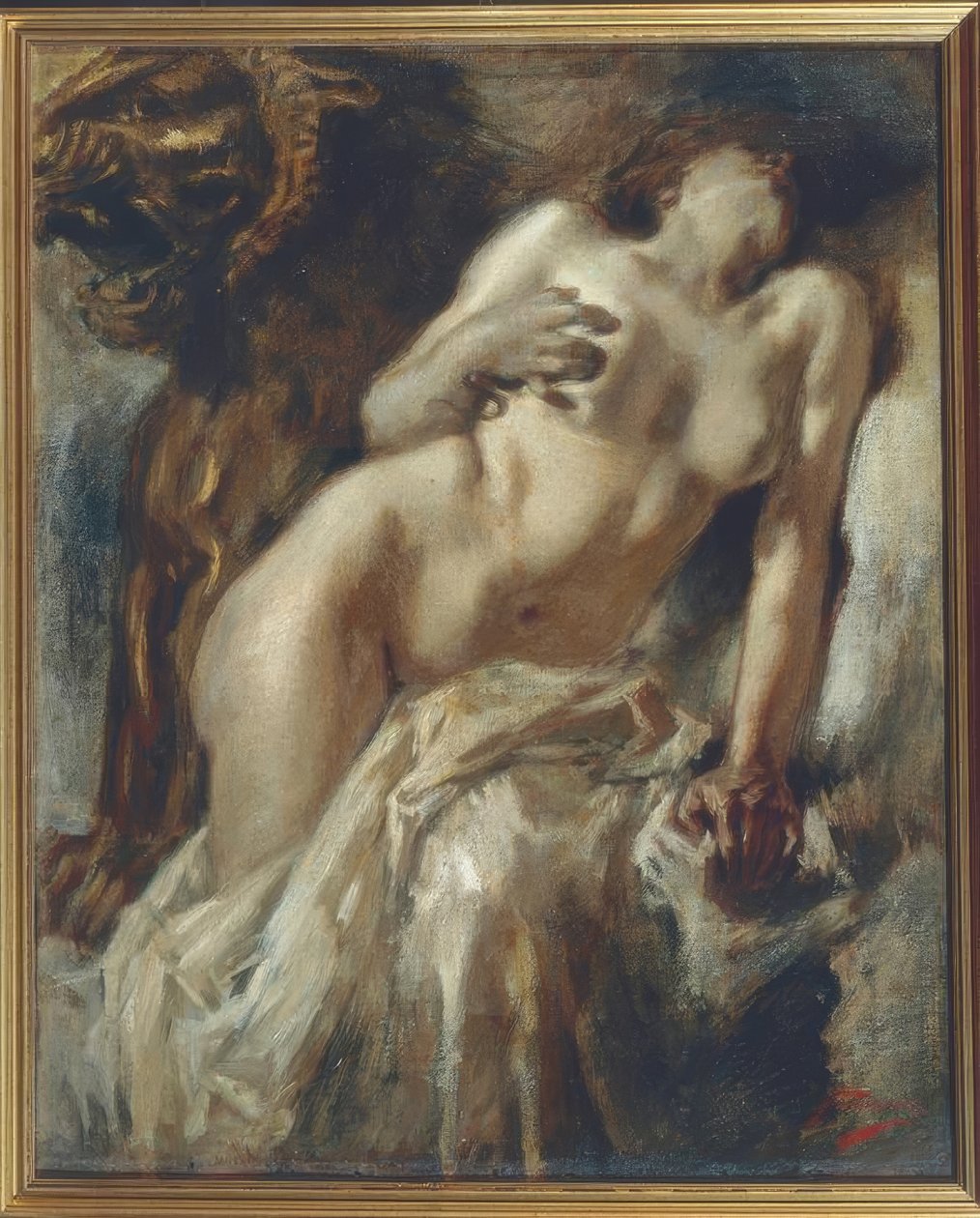 Kleopatra, 1888, by Gaetano Previati