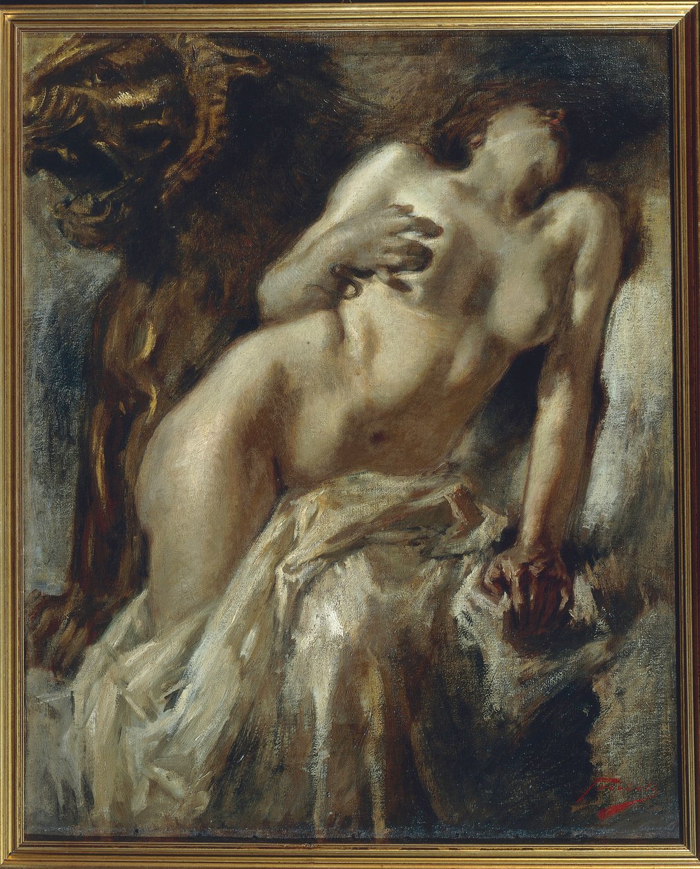 Kleopatra, Gaetano Previati tarafından by Gaetano Previati