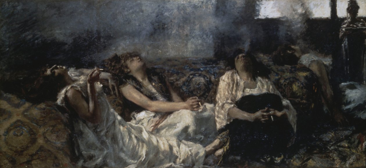 esrar içenler by Gaetano Previati