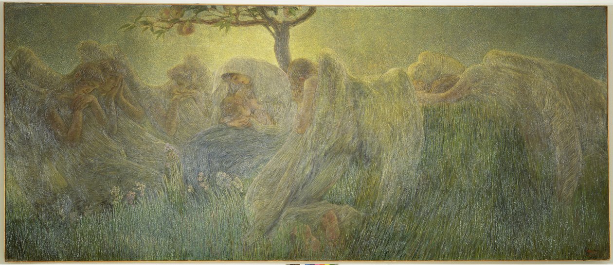 Annelik, 1891 by Gaetano Previati