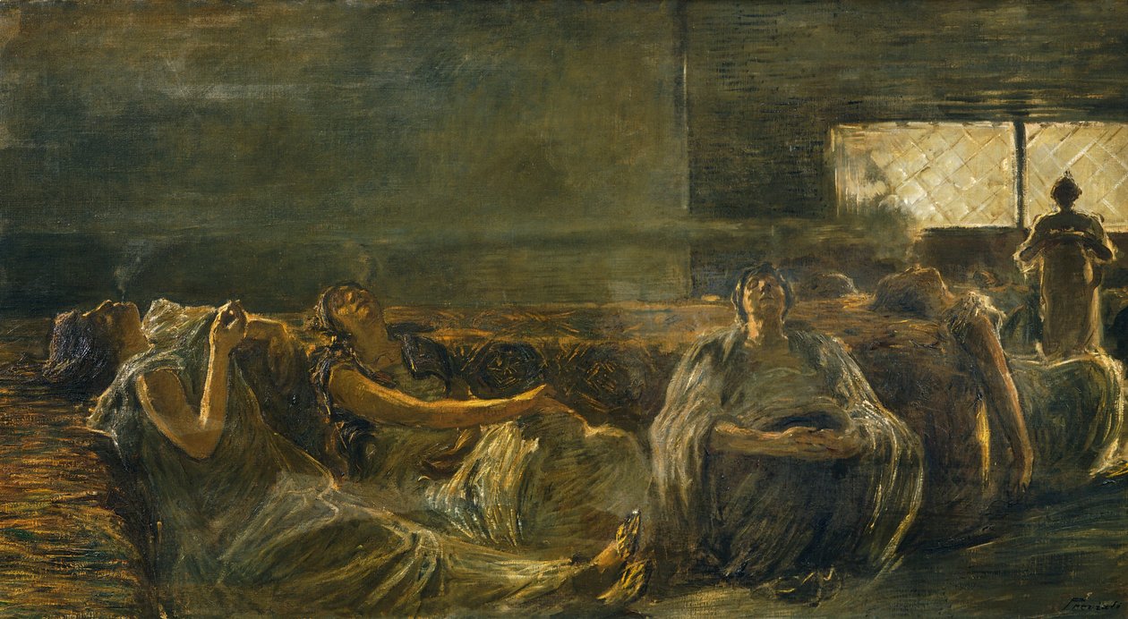 Afyon İçenler, Gaetano Previati (1852-1920) by Gaetano Previati
