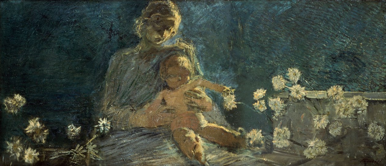 bizim hanımefendi krizantem by Gaetano Previati
