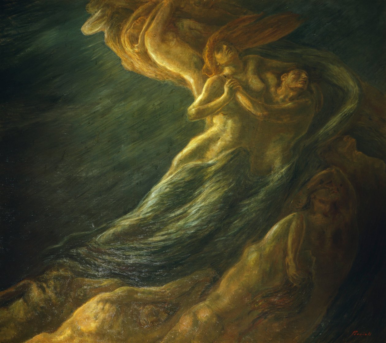 Paulo ve Francesca by Gaetano Previati
