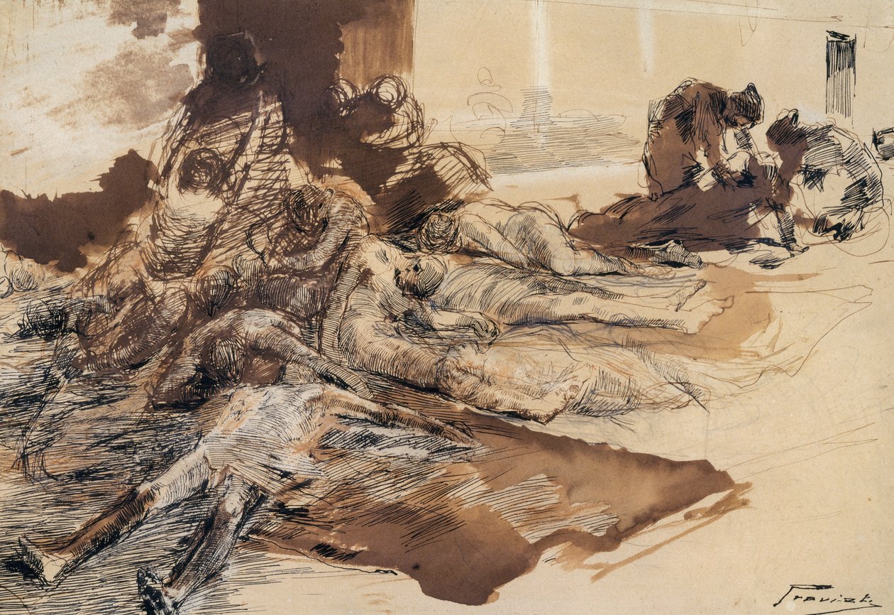 veba çalışması by Gaetano Previati