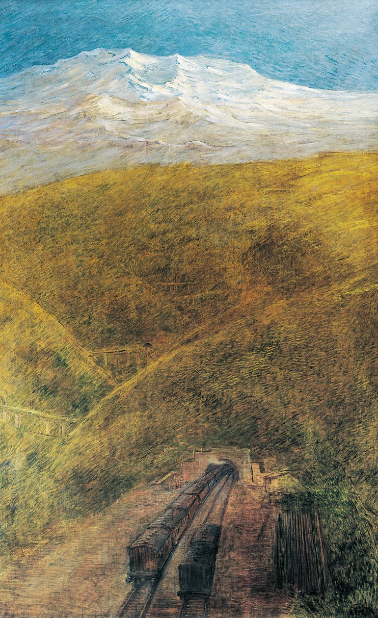 Alplerde Tünel by Gaetano Previati