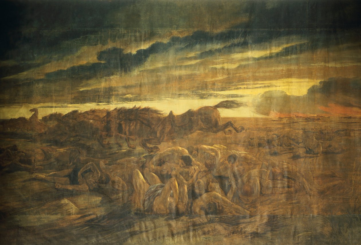 savaşın dehşeti by Gaetano Previati