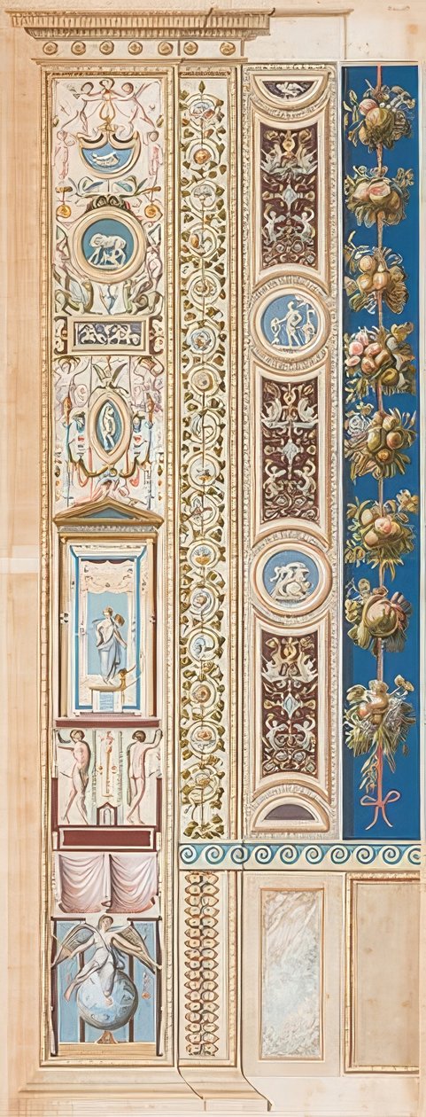 Pilaster Loggia IV (zafer dehasının oturduğu süs) by Gaetano Savorelli