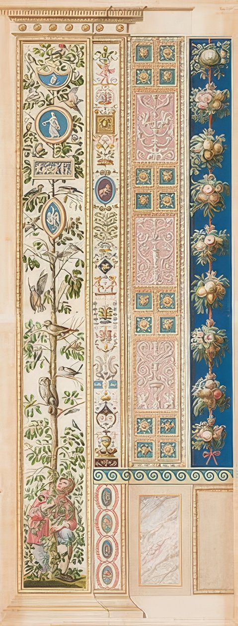 Pilaster Loggia VII (Kuş Avcısı) by Gaetano Savorelli