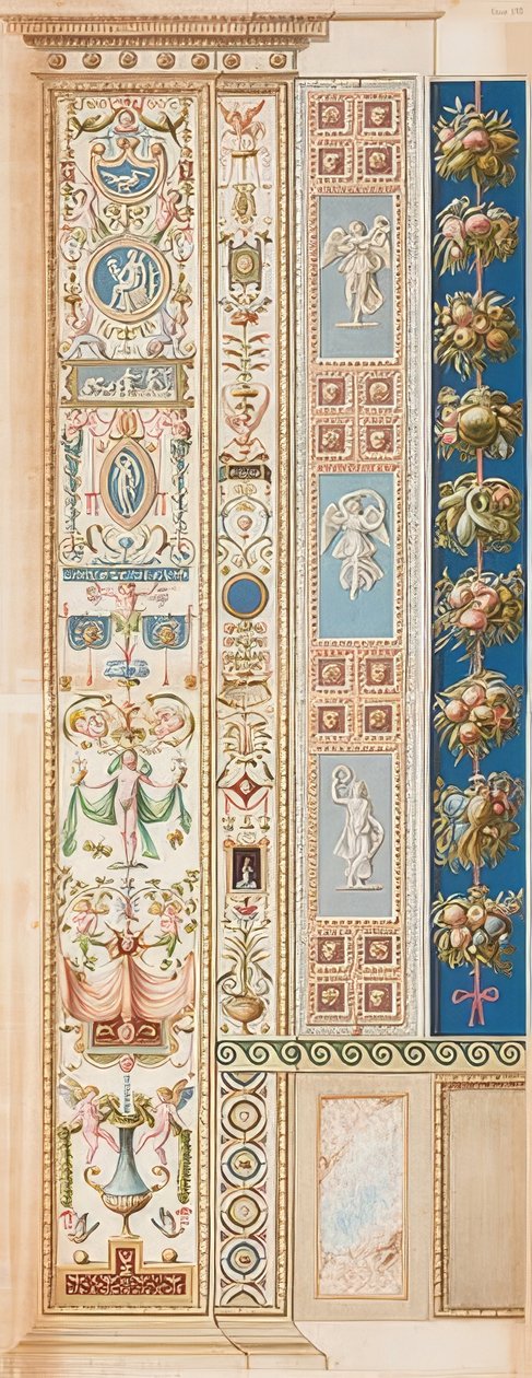 Pilaster Loggia XII (bir gemiden çıkan süs) by Gaetano Savorelli