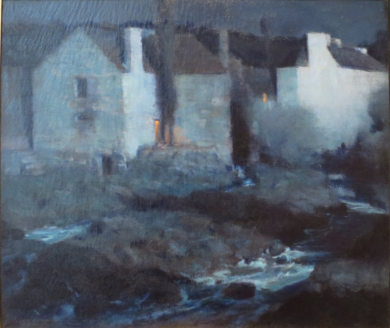 Ayışığı, Değirmenler, Pont Aven by Gaines Ruger Donoho