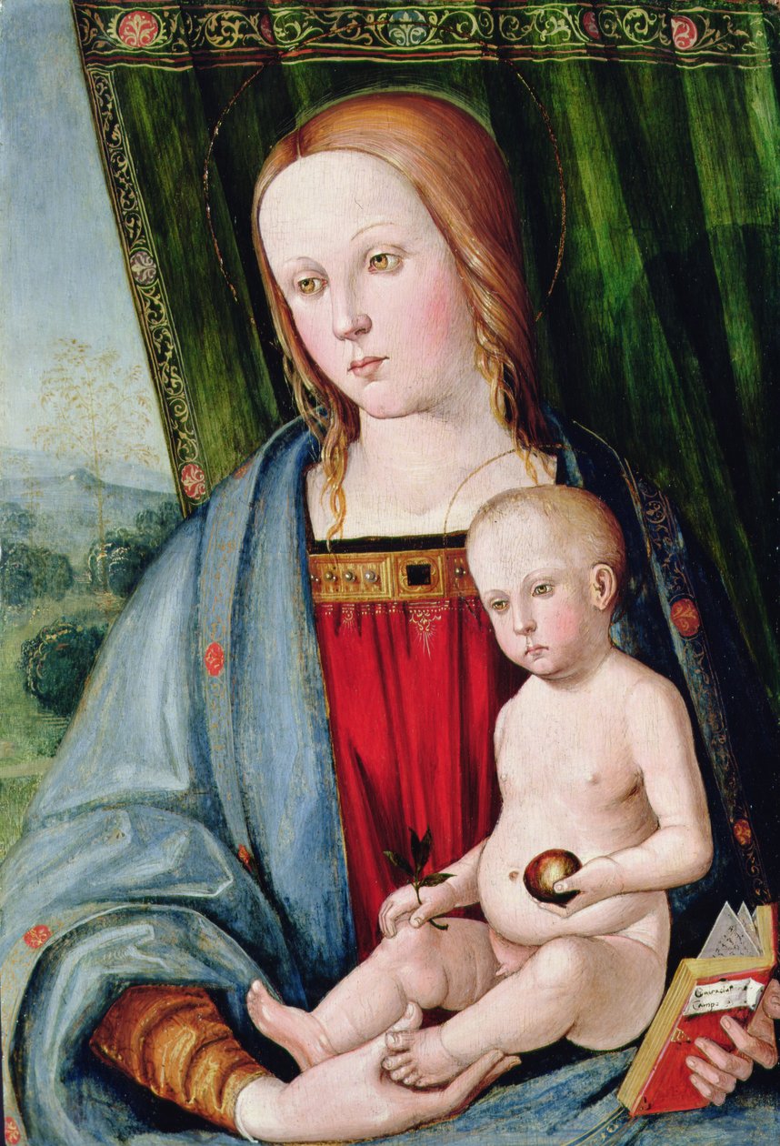 Bakire ve Çocuk, 1494
