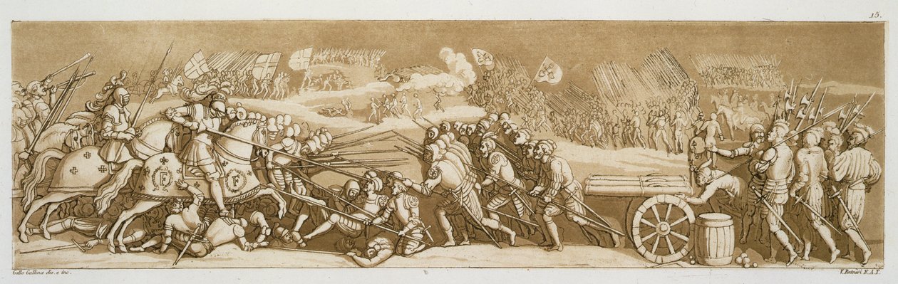 Melegnano Muharebesi, 1515, Jules Ferrario