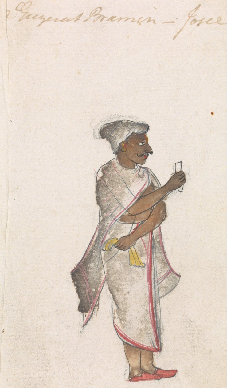 Bir Gugerat Brahmin by Gangaram Chintaman Tambat