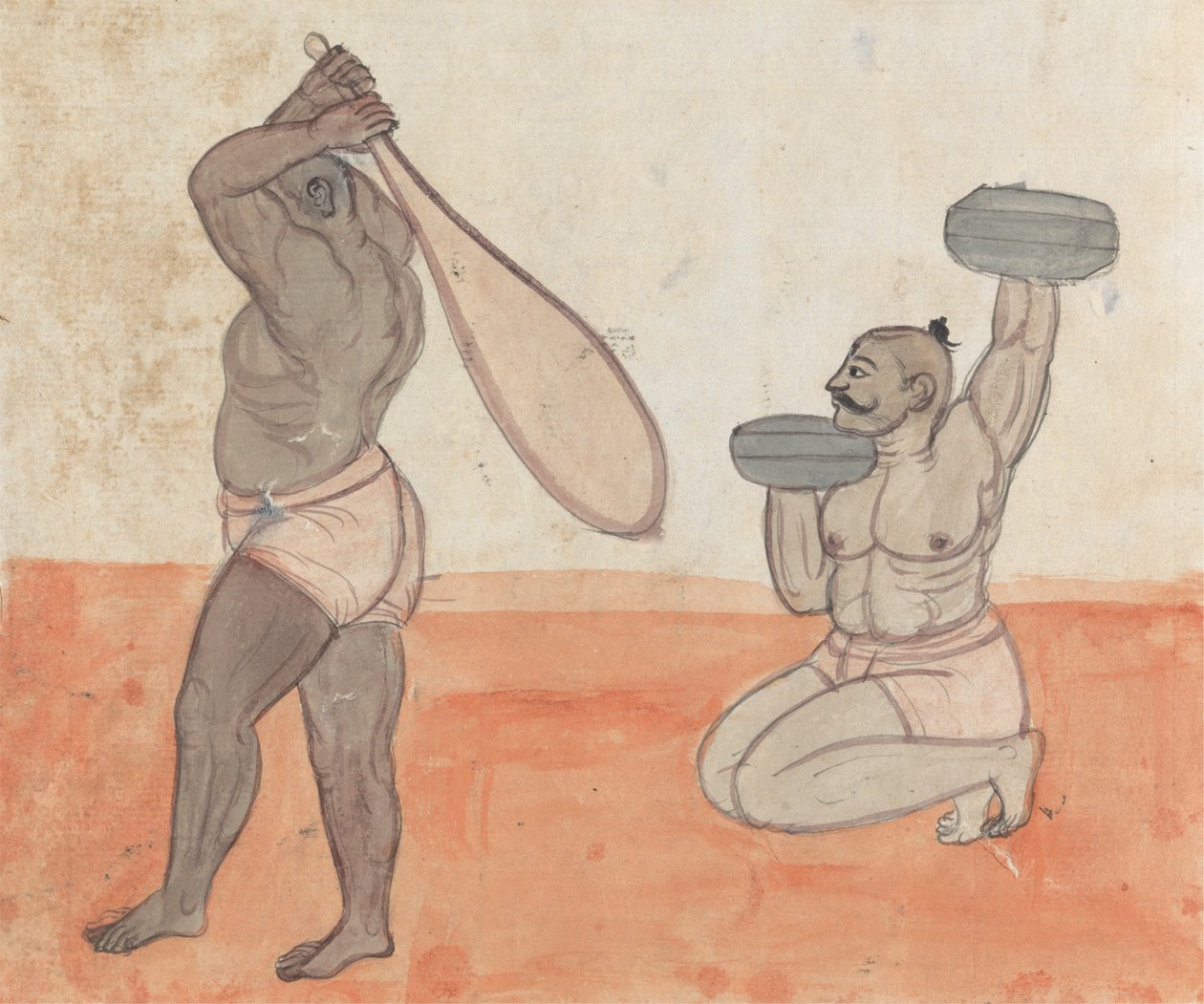 Bir Çift Jeyties Halter by Gangaram Chintaman Tambat