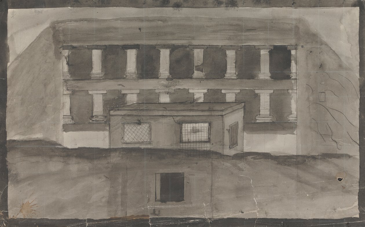 Tapınak Girişi, Ellora by Gangaram Chintaman Tambat