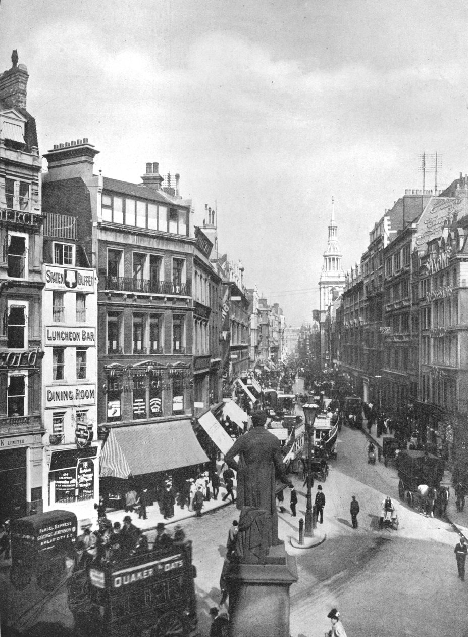 Cheapside, Londra, 1910 by Garratt and Atkinson