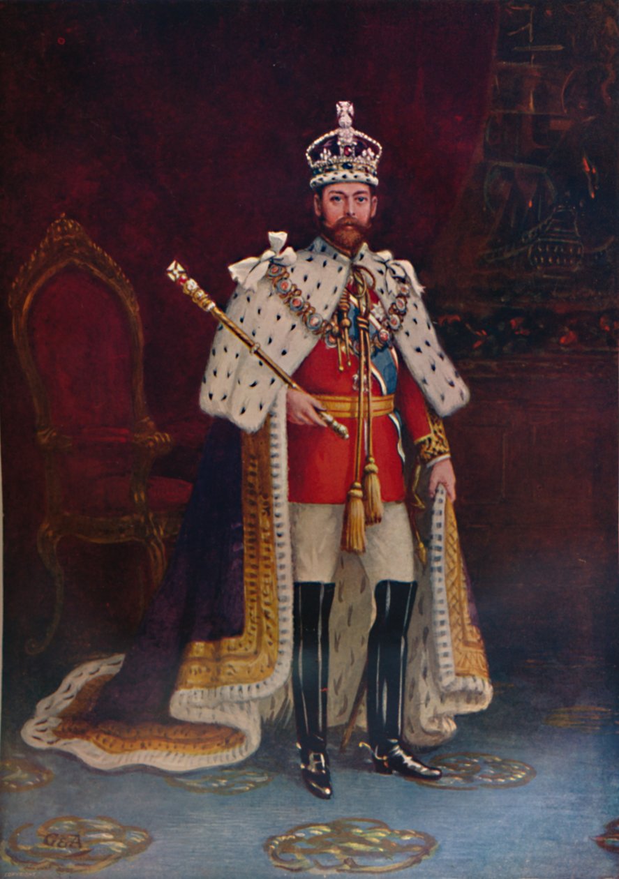 Kral George V, 1917 by Garratt and Atkinson