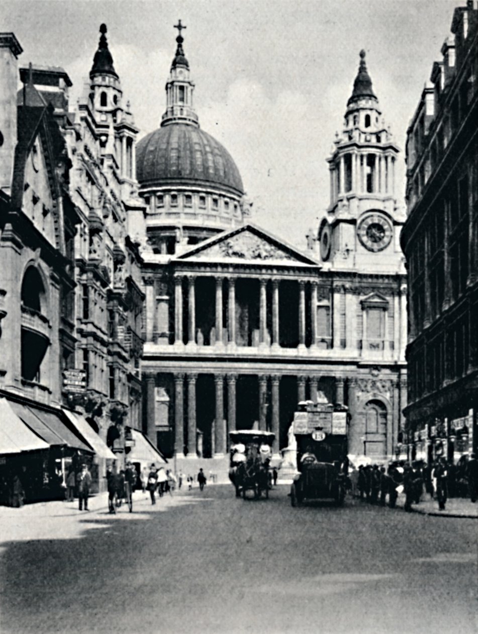 Pauls, Ludgate Tepesi, 1919 by Garratt and Atkinson