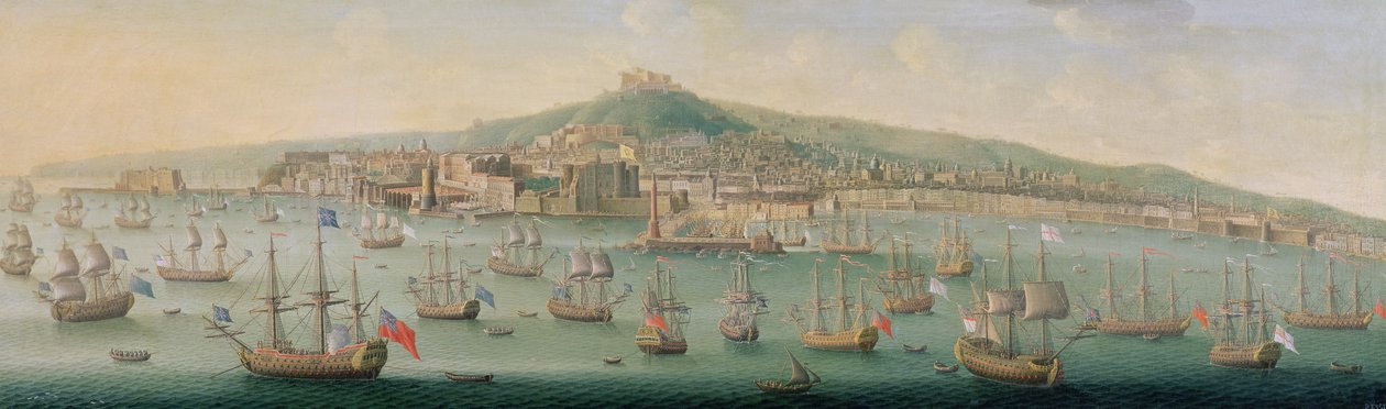 Napoli manzarası by Gaspar Butler