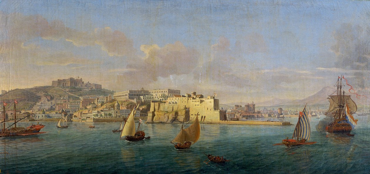 Napoli manzarası by Gaspar van Wittel