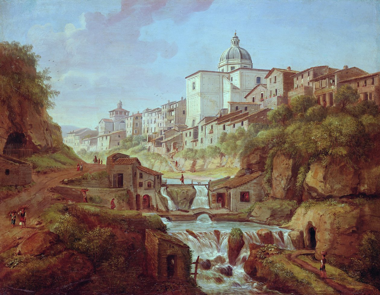 Napoli, La Darsena by Gaspar van Wittel
