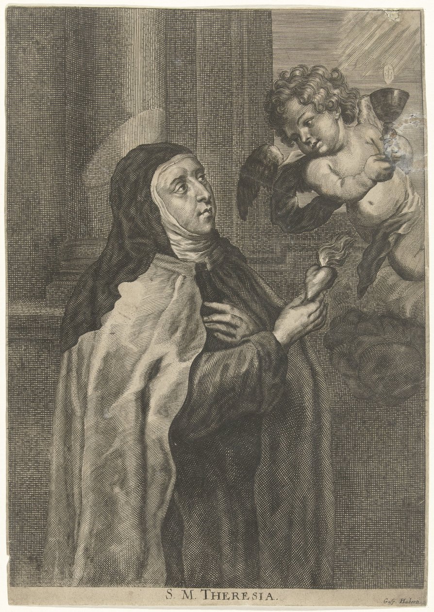Heilige Theresia by Gaspar Huybrechts