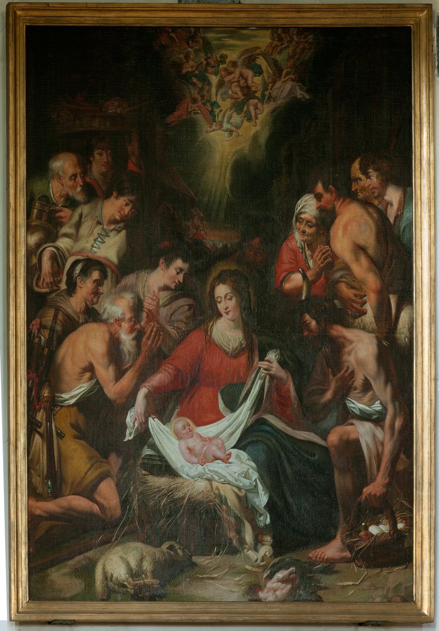 Çobanların Hayranlığı, G. De Craeyer Okulu by Gaspar de (after) Crayer