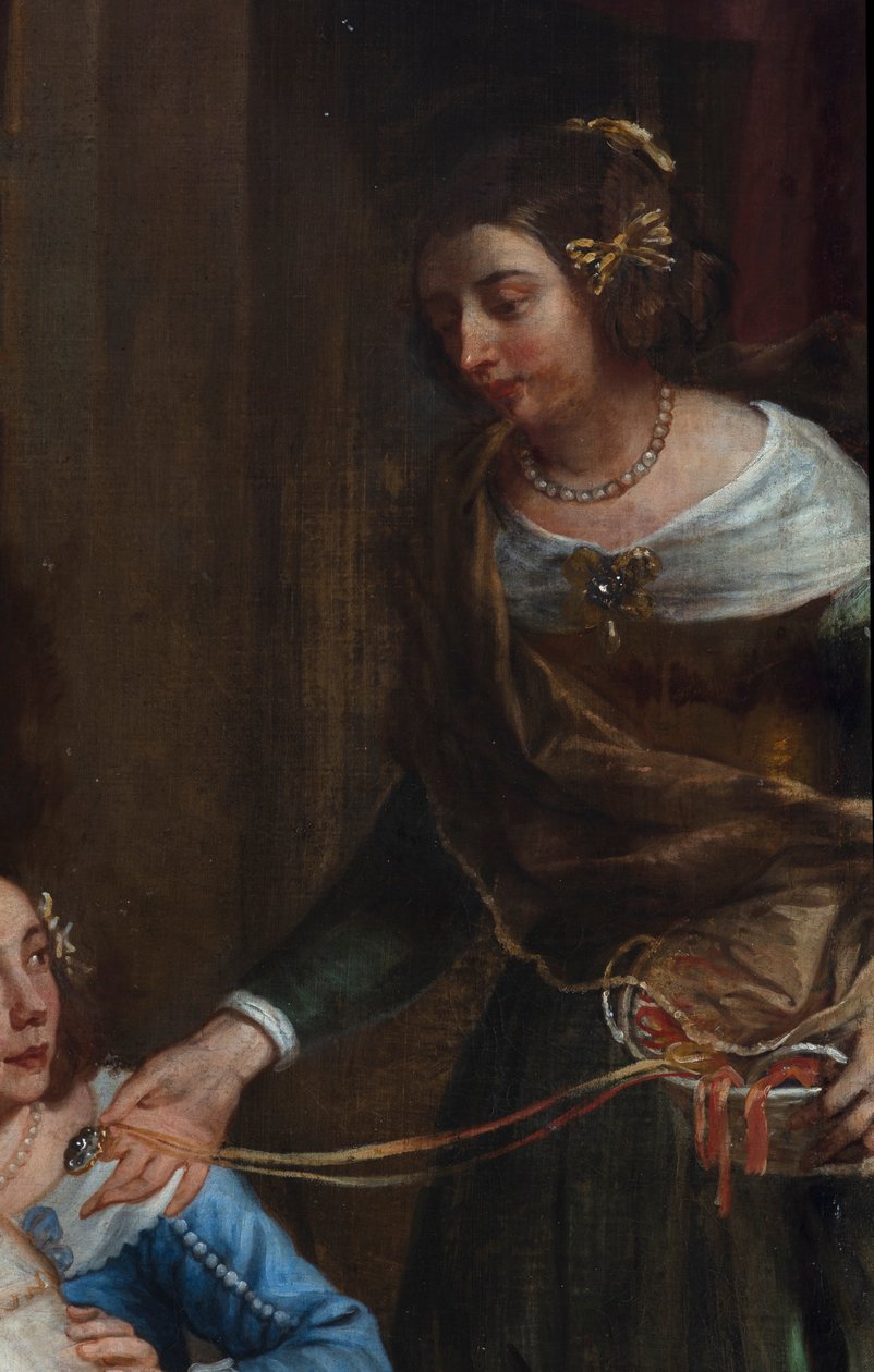 Mücevherlerini Halle'deki St. Martin Bazilikası'na veren İspanya Arşidüşes Isabella by Gaspar De Crayer