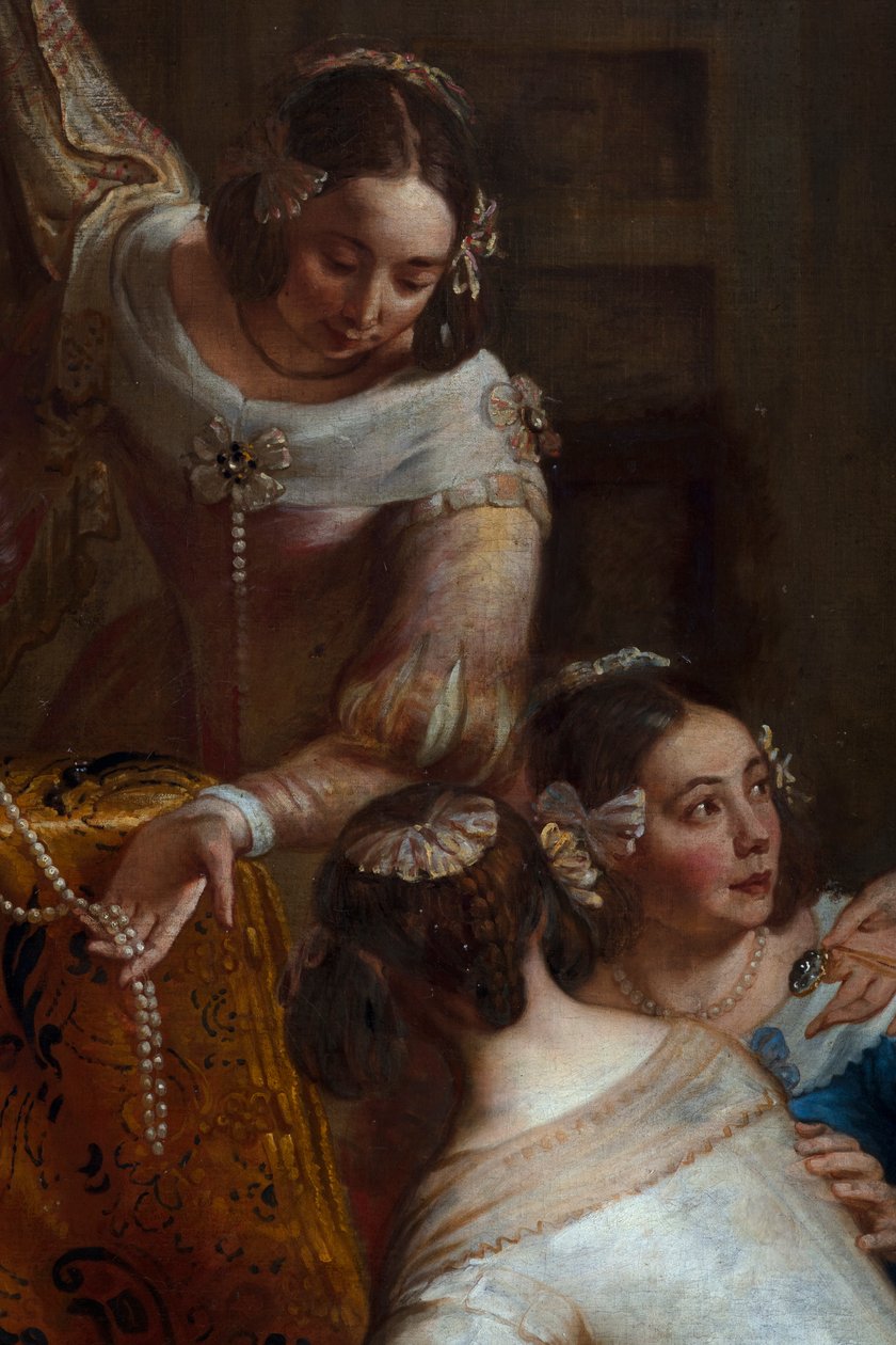 Mücevherlerini Halle'deki St. Martin Bazilikası'na veren İspanya Arşidüşes Isabella by Gaspar De Crayer