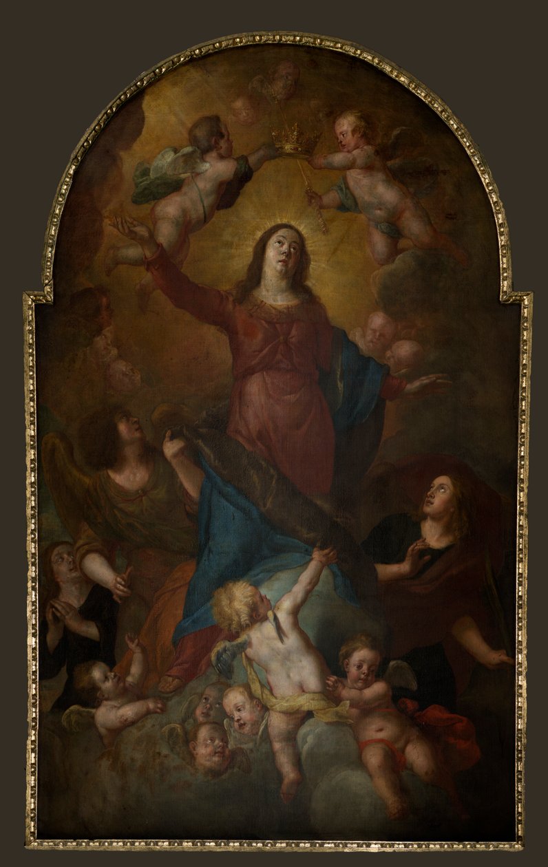 Bölge kilisesi (Sint-Walburgakerk). Tablo. Gaspar de Crayer. 1652 by Gaspar De Crayer
