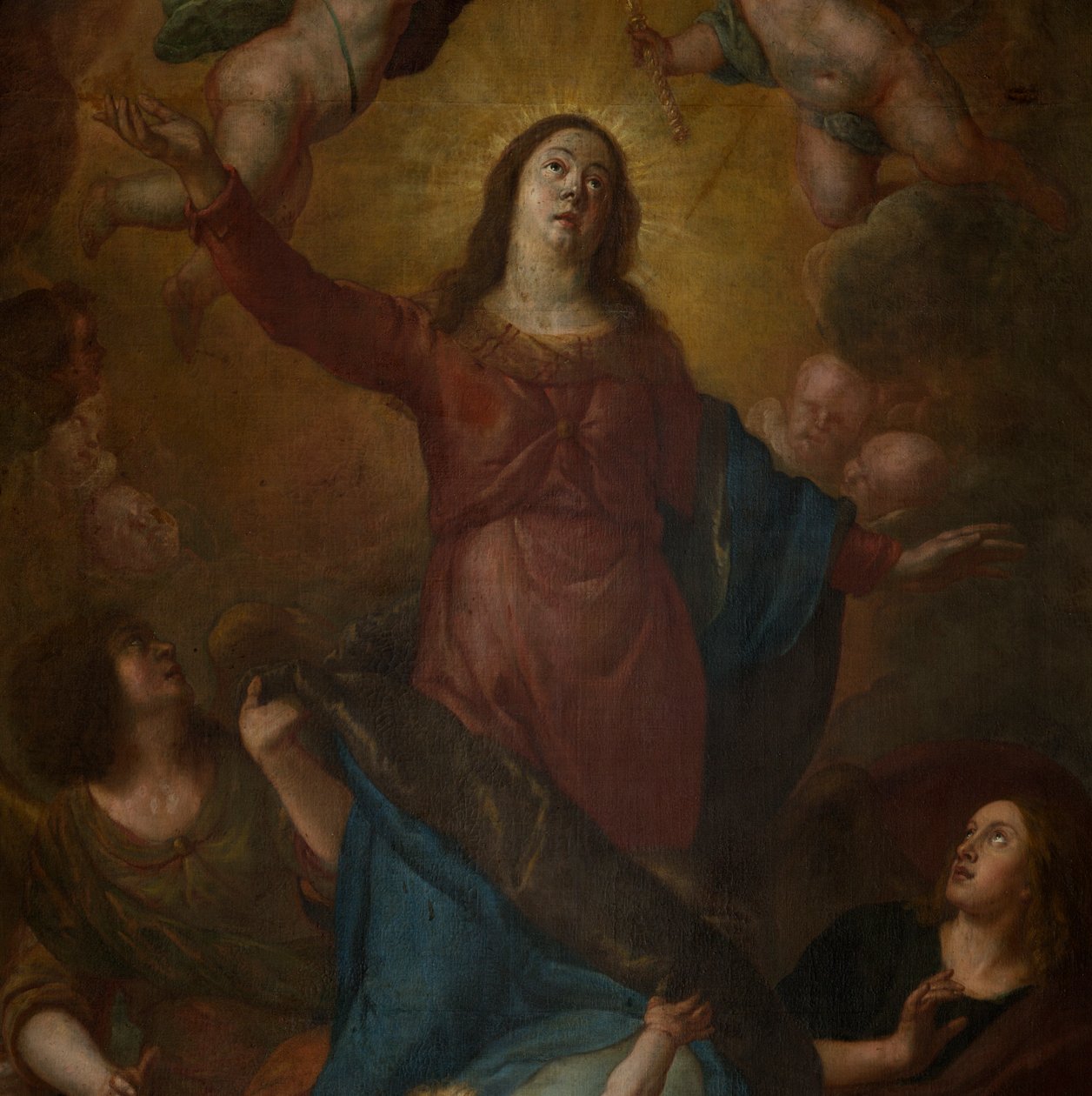 Bölge kilisesi (Sint-Walburgakerk). Tablo. Gaspar de Crayer. 1652 by Gaspar De Crayer