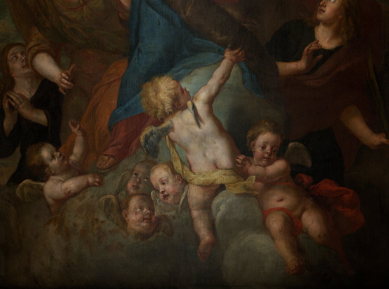 Bölge kilisesi (Sint-Walburgakerk). Tablo. Gaspar de Crayer. 1652 by Gaspar De Crayer