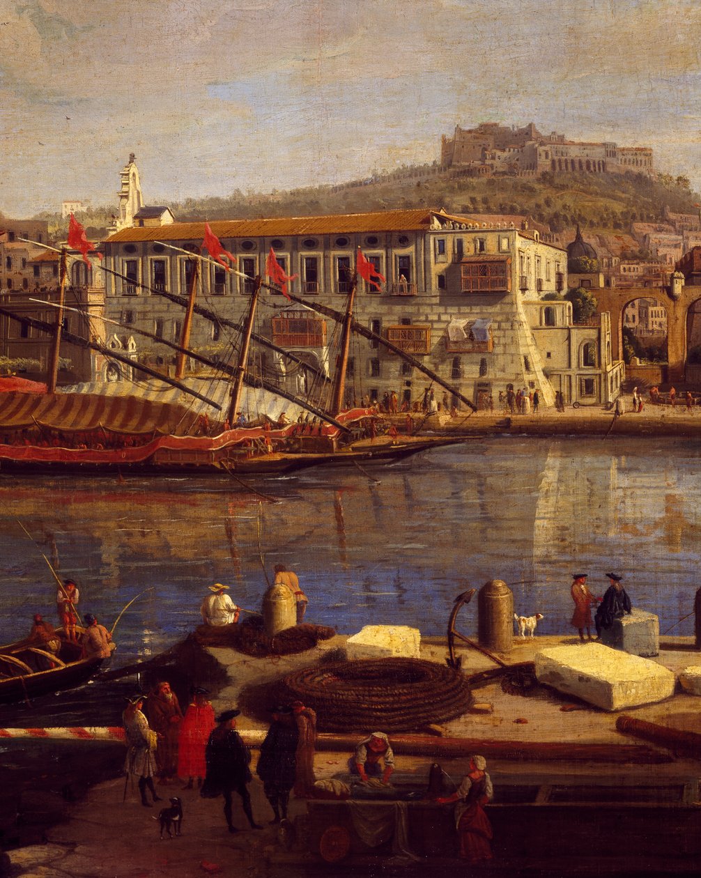 Napoli manzarası, Gaspar van Wittel tarafından (1652-1736 dolaylarında) by Gaspar van Wittel