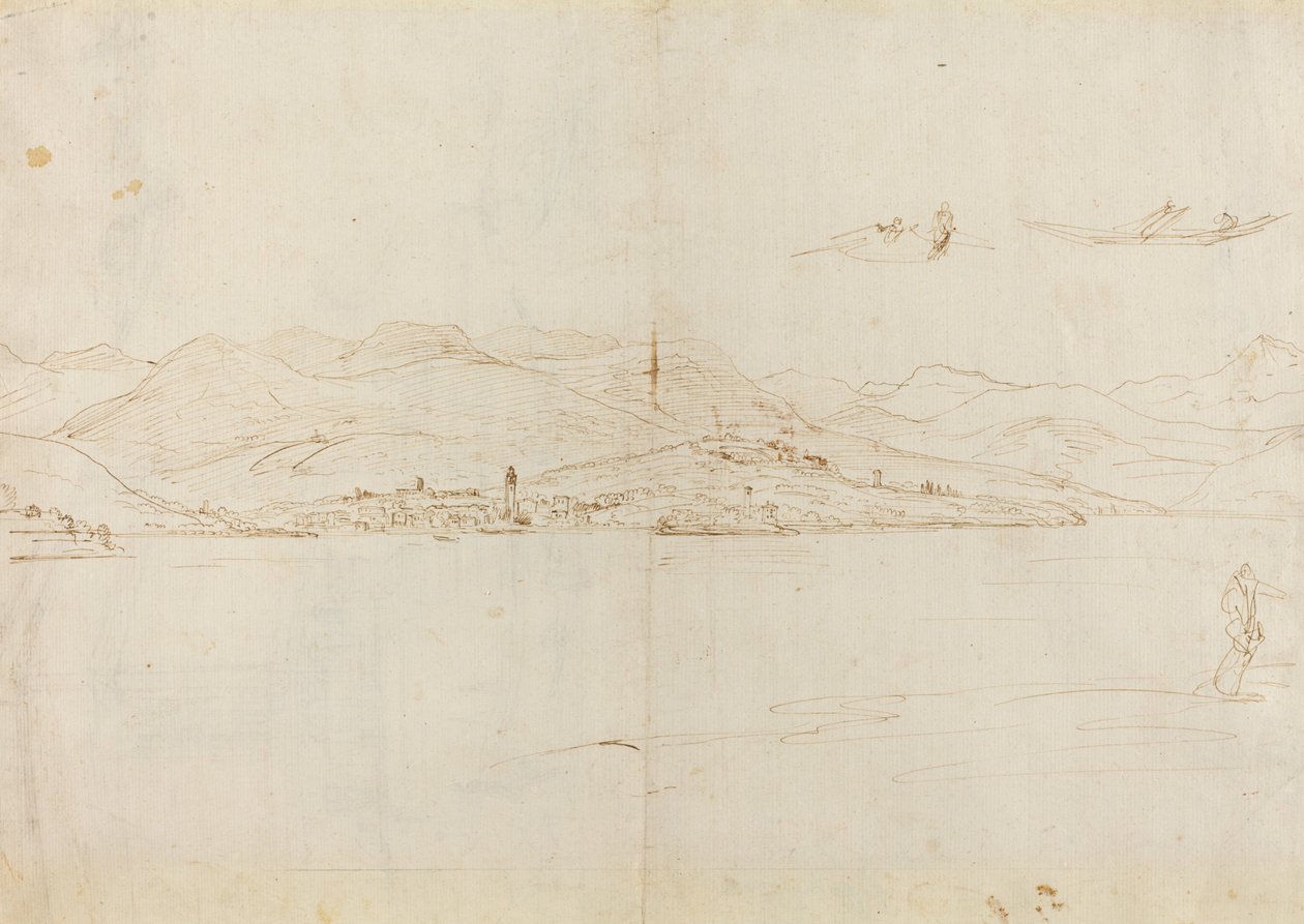 Maggiore Gölü by Gaspar van Wittel