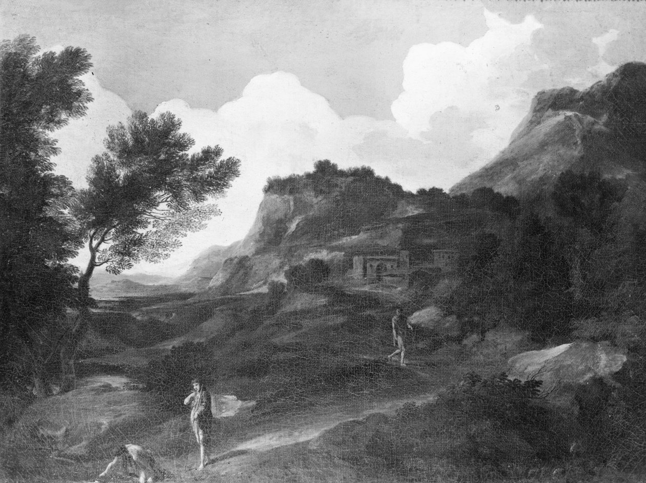Dağlık Manzara by Gaspard Poussin Dughet