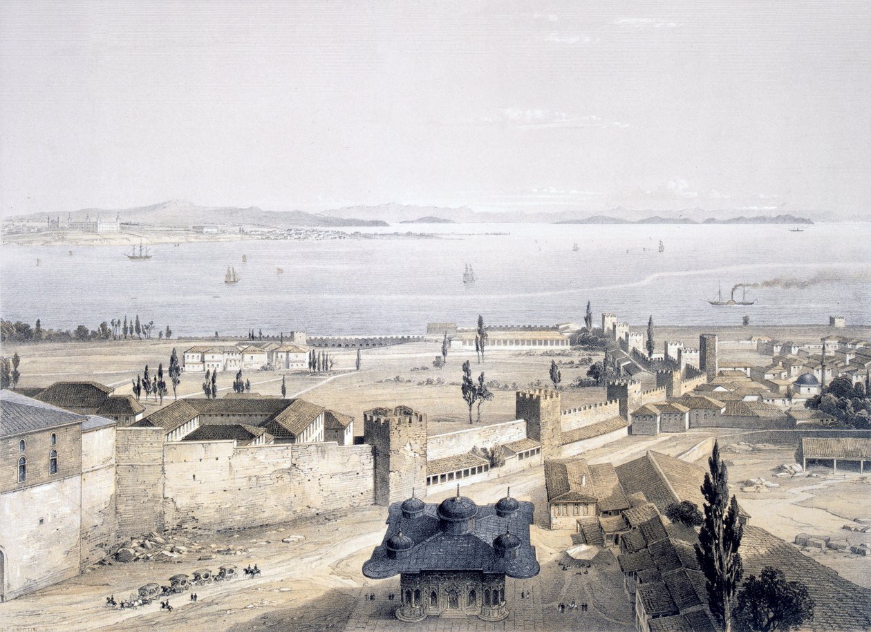 Camiden Boğaz Manzarası, 1852 by Gaspard Fossati