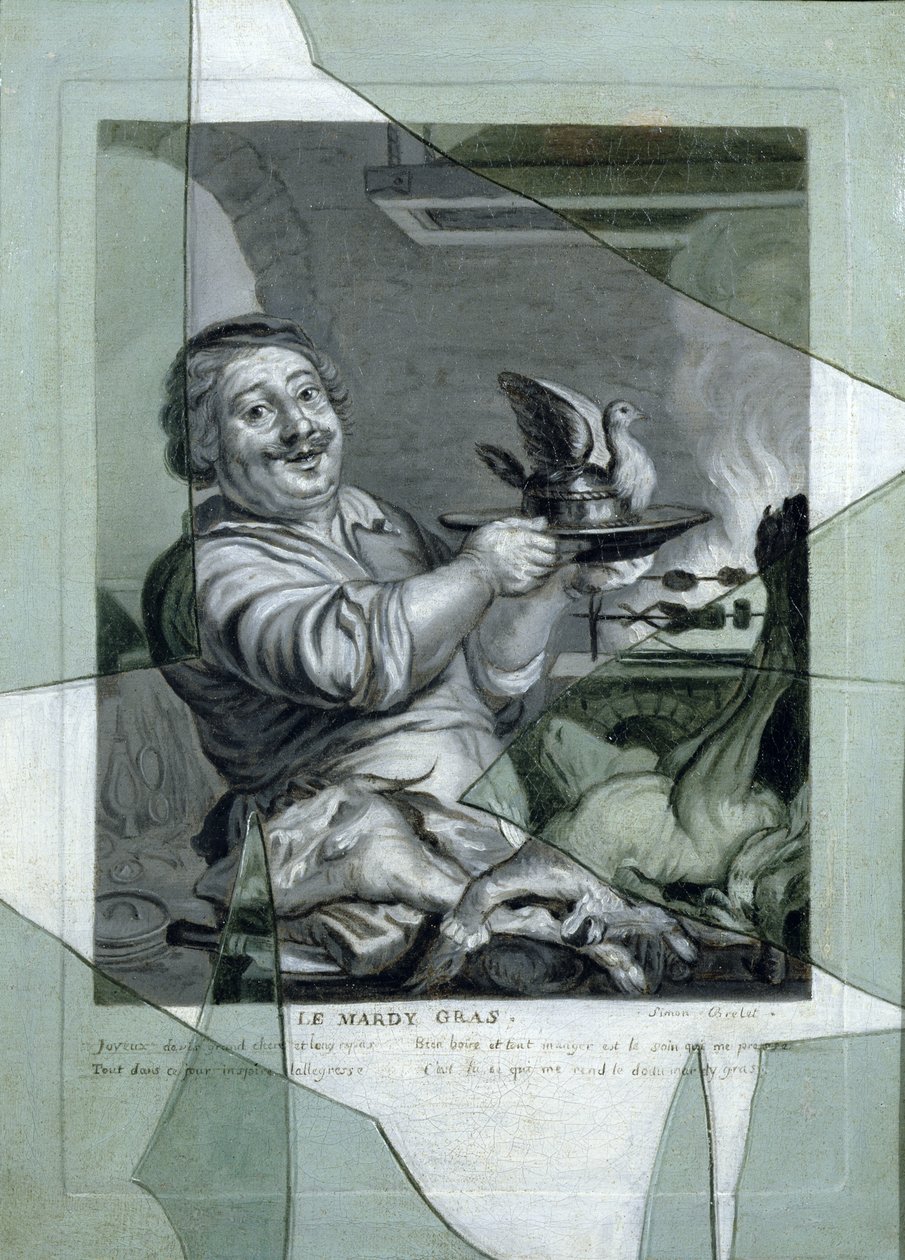 Mardi Gras, Joachim von Sandrart (1606-88) tarafından yapılan bir gravürden sonra by Gaspard, or Gabriel Gresely