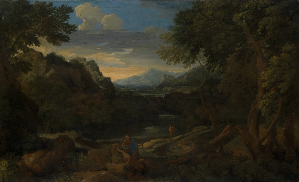 Hayali Manzara. by Gaspard Dughet