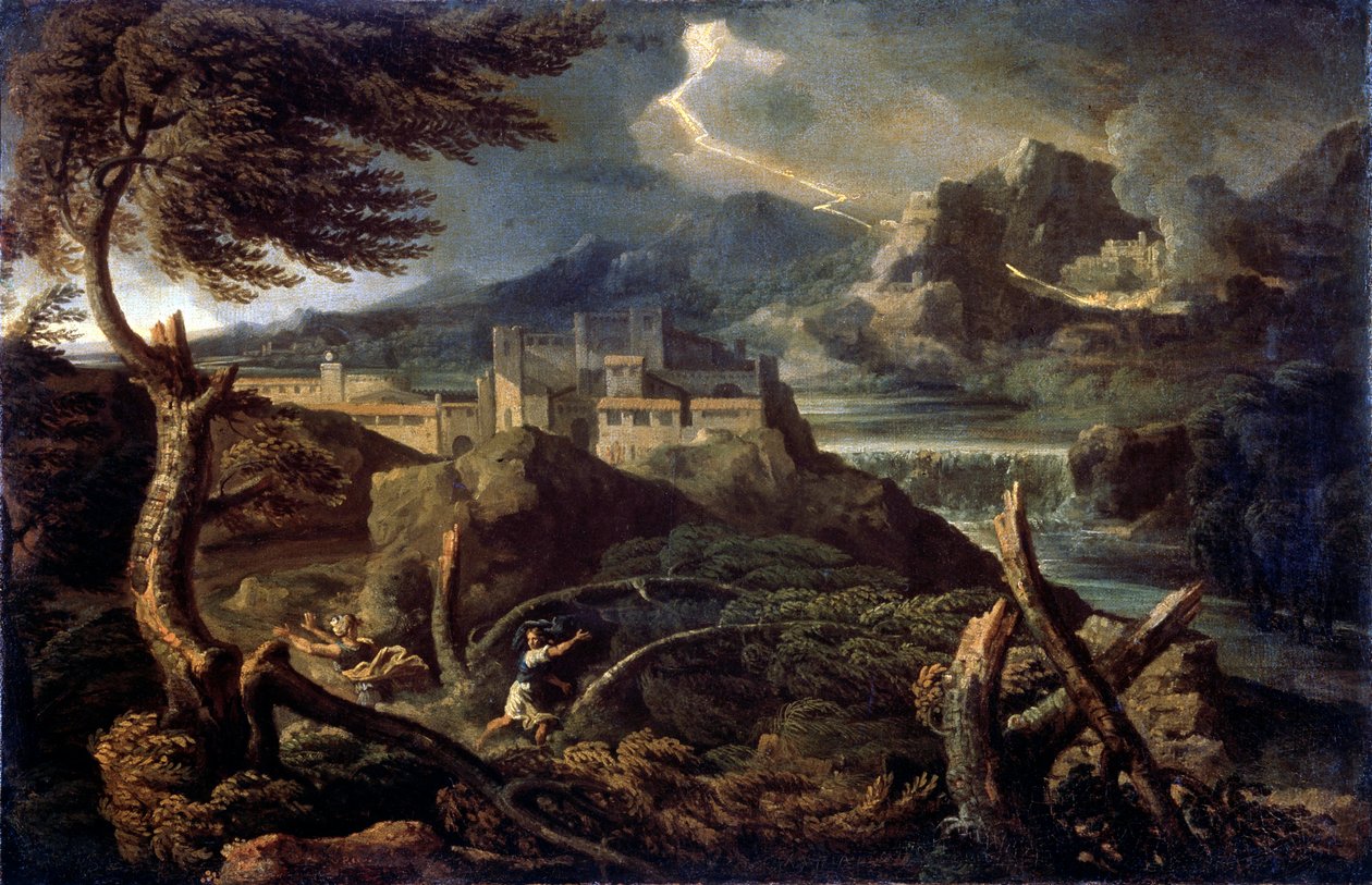 Yıldırımlı Manzara, 1660