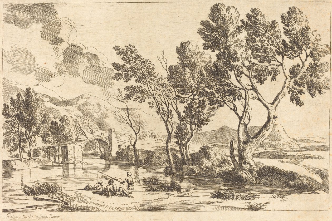 Roma Manzarası by Gaspard Dughet