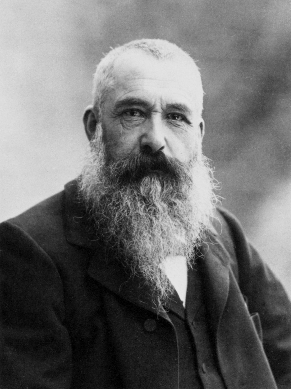 Claude Monet, 1899. by Gaspard Félix Nadar