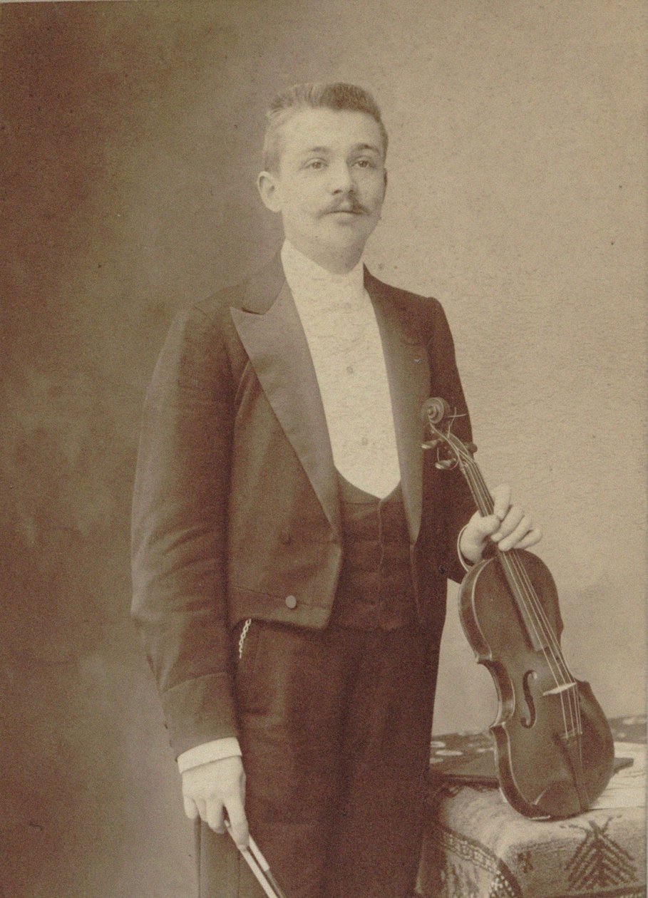 Kemancı ve besteci Henri Marteau