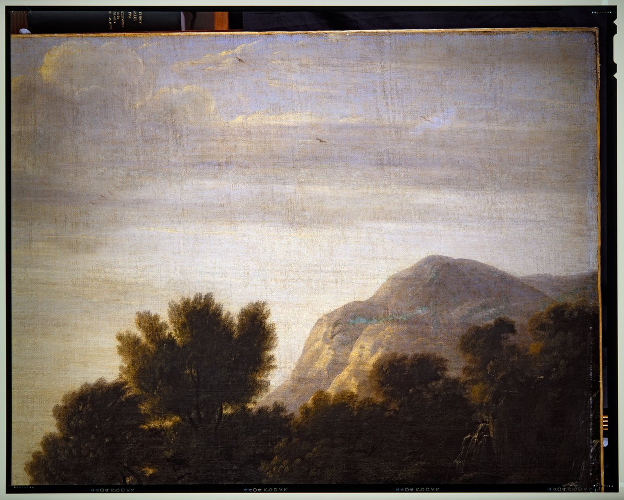 İtalyan Manzarası, detay, tarihsiz by Gaspard Poussin Dughet
