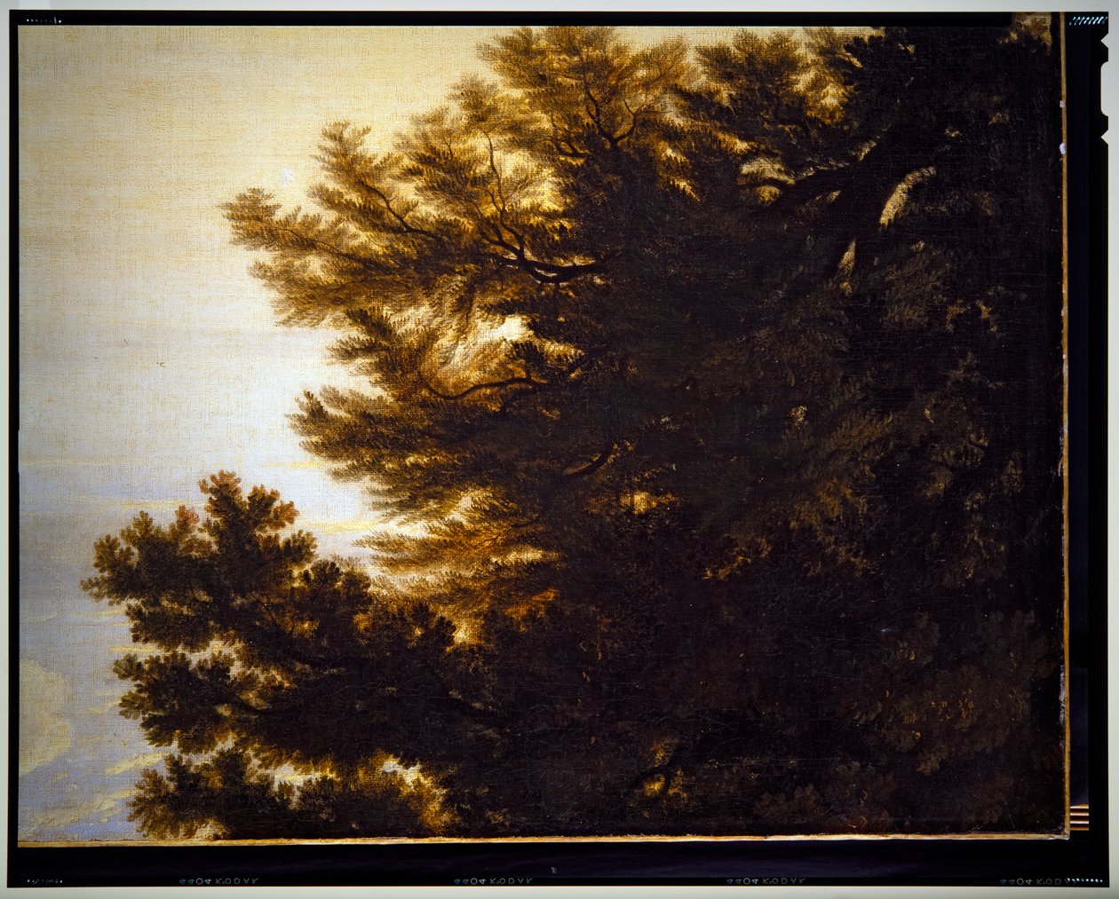İtalyan Pastoral Manzarası, detay, tarihsiz by Gaspard Poussin Dughet