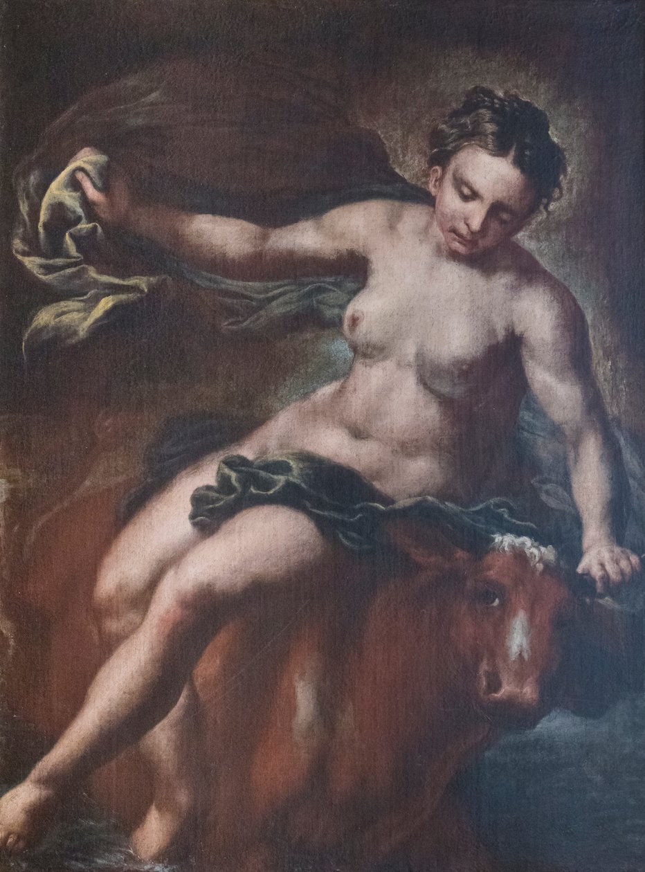 Europa Tecavüz by Gaspare Antonio Baroni Cavalcabo