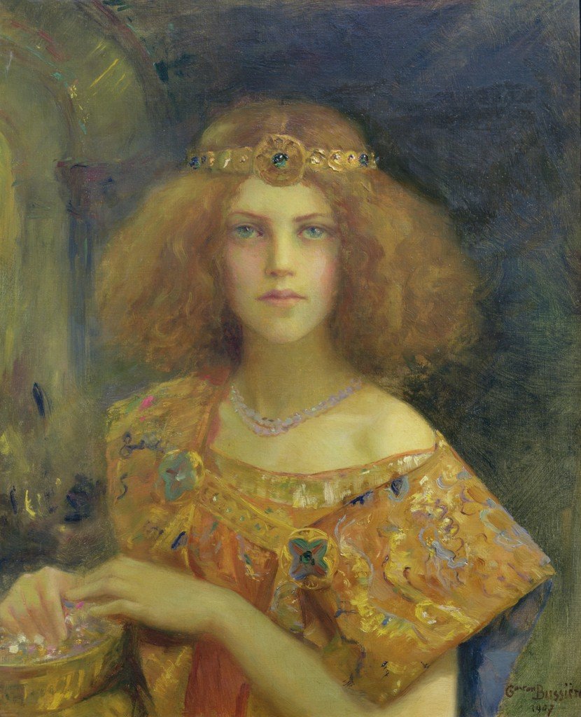 Salammbonİngilizce: Salammbon by Gaston Bussiere