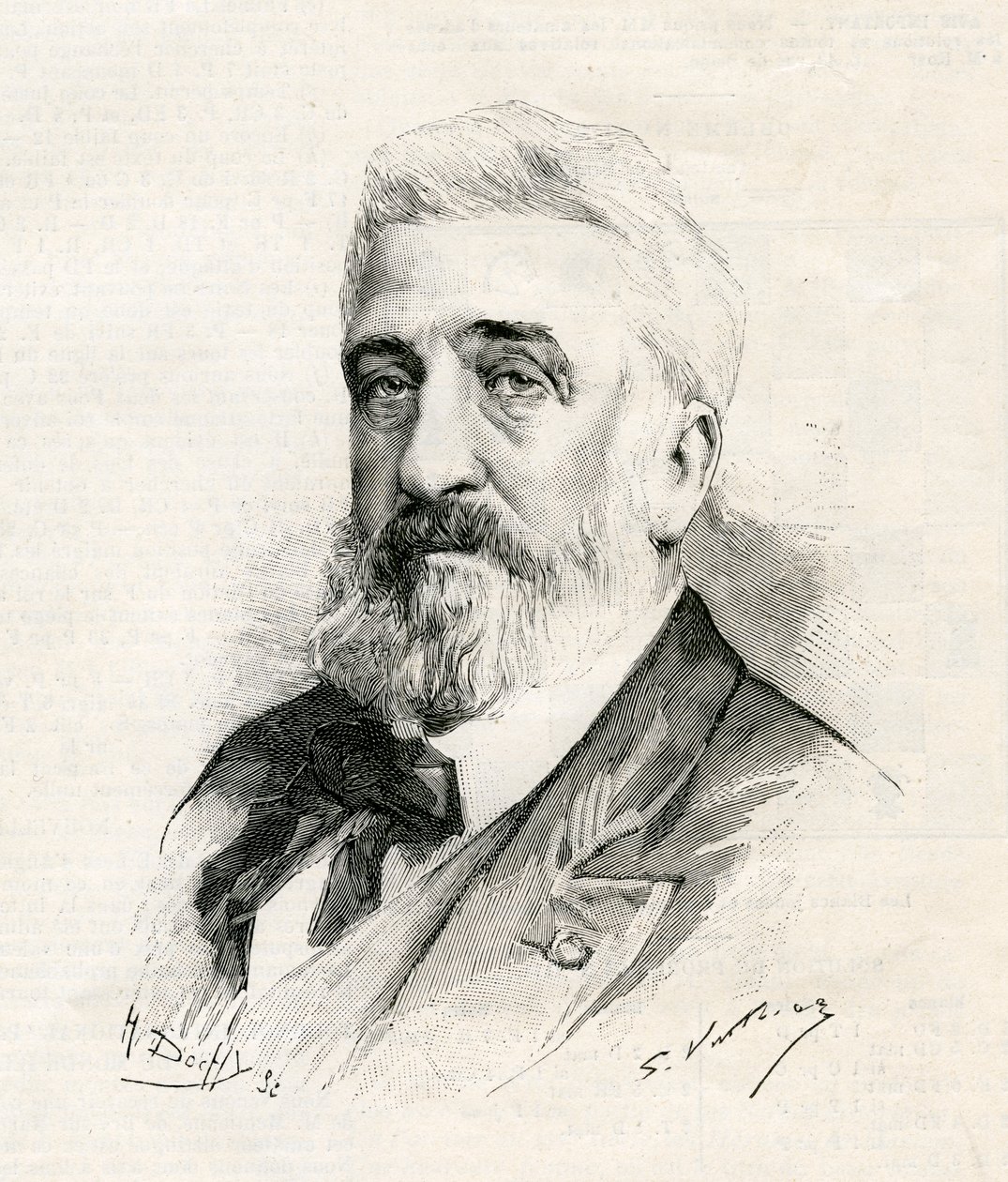 Philippe Rousseau, 1887 by Gaston Vuillier